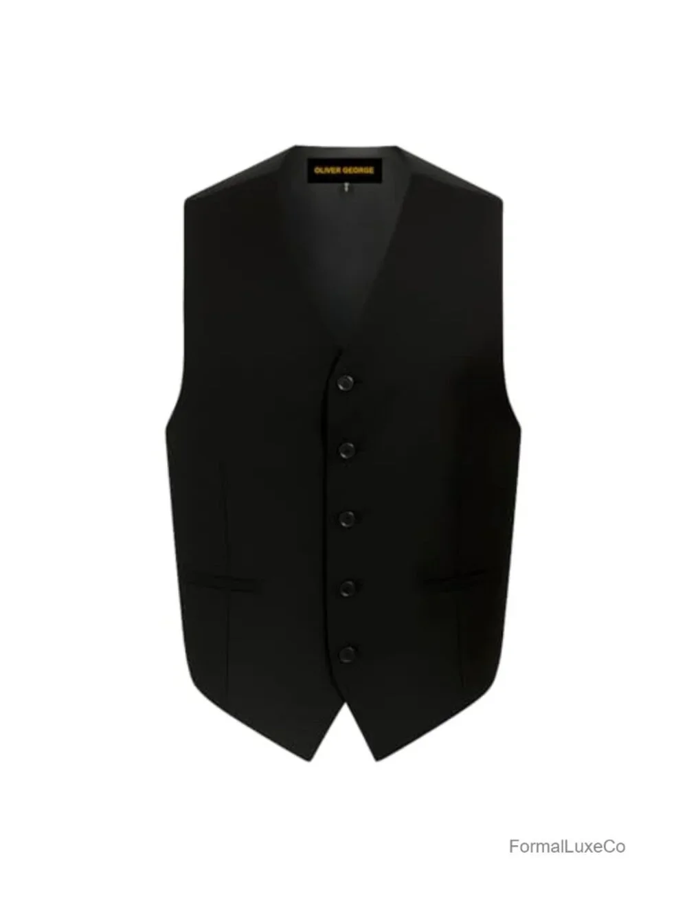 Men's Solid Formal Suit Vest Tuxedo Waistcoat Business Dress Vest